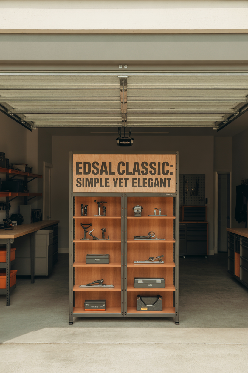 When Freestanding Shelves Make Sense: The Edsal Classic