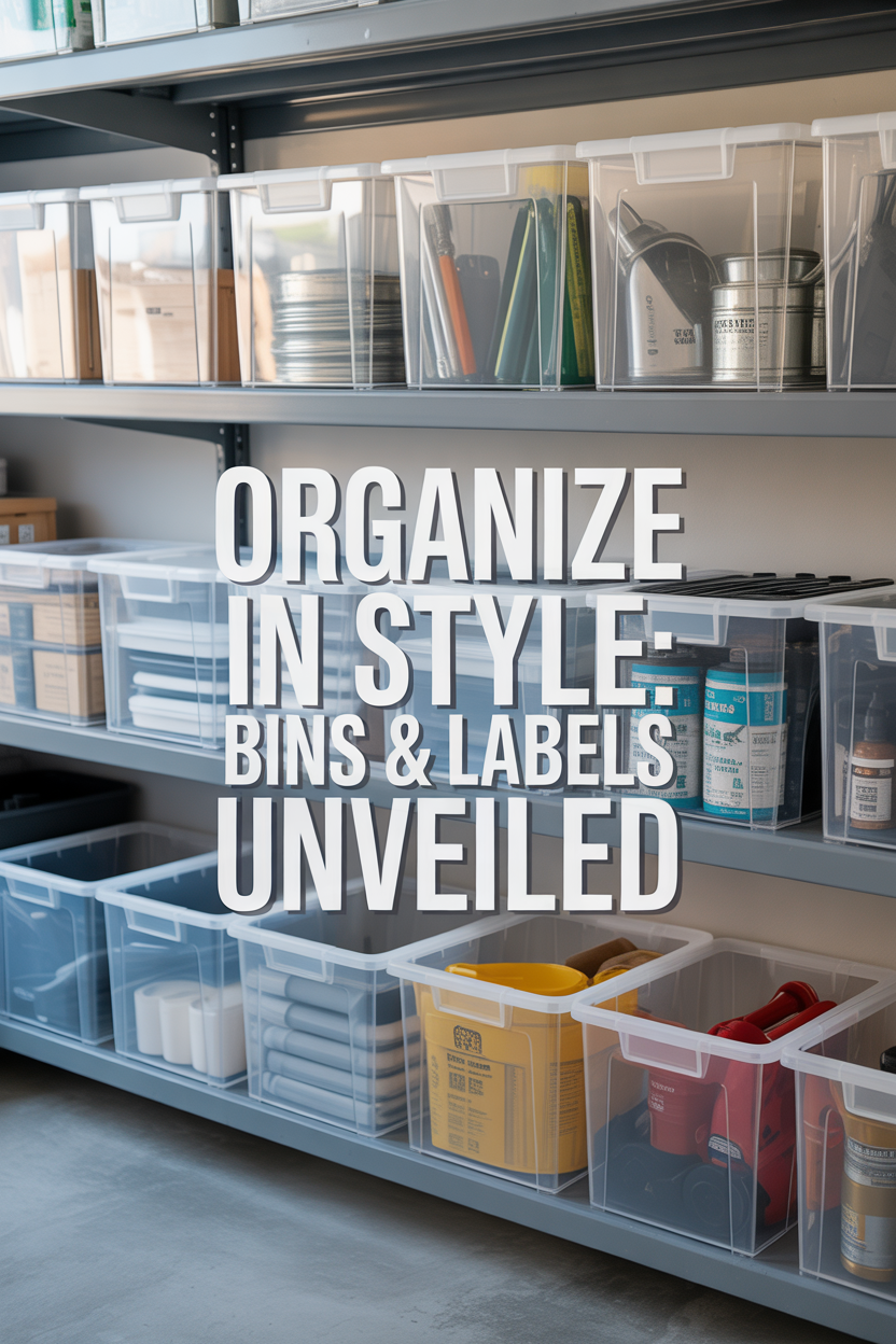 A Smarter Way to Store: The Secrets of Bins and Labels