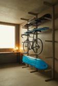 Elegant Ways to Store Awkward Bicycles, Snowboards, Skis, Kayaks, Ladders and Tools 20 Elegant Ways to Store Awkward Bicycles, Snowboards, Skis, Kayaks, Ladders and Tools