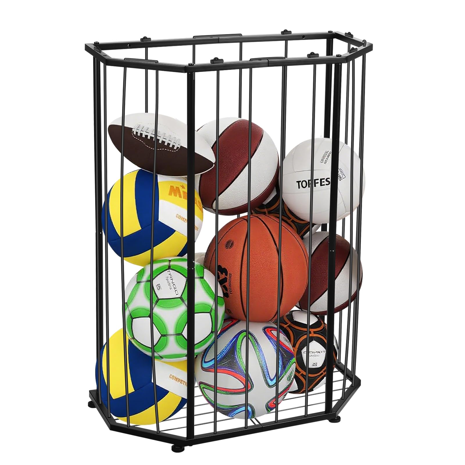 The Best Basketball Storage Near the Garage 18 Garage Ball Storage Rack