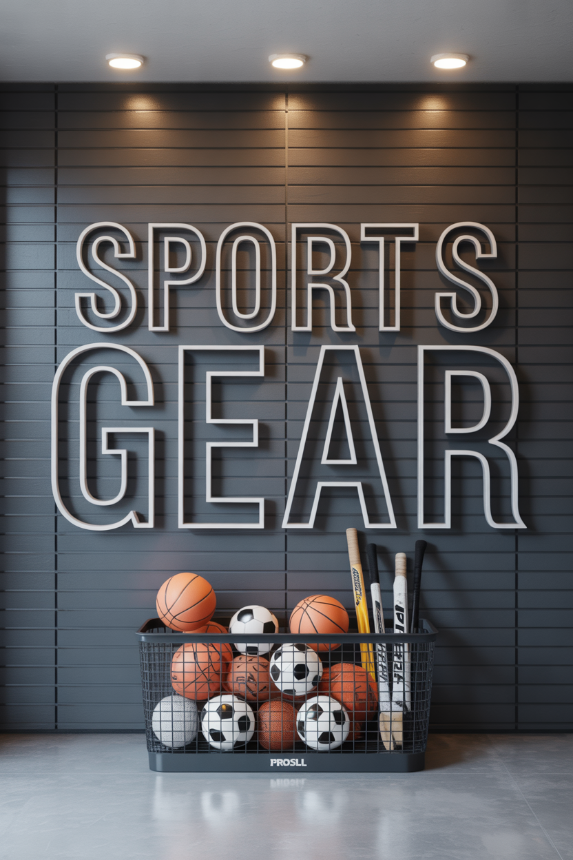 How to Organize Sports Gear with Proslat Baskets