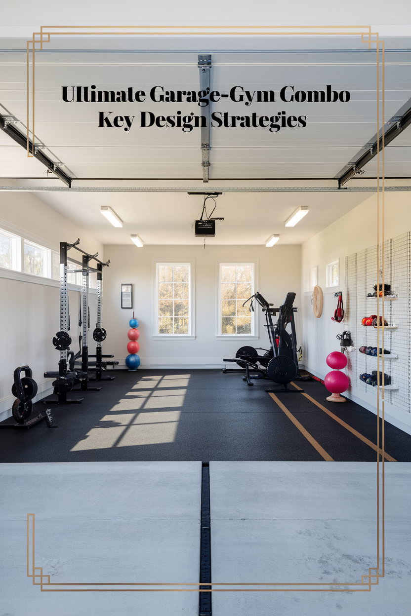 The Vision: Why a Garage and Gym Combo is the Ultimate Upgrade