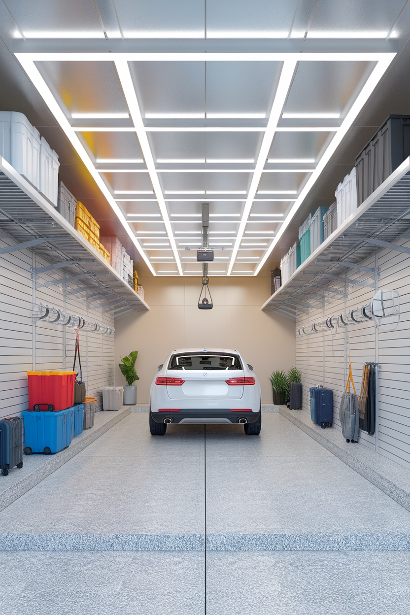 Step 4: Unlock Hidden Space with Overhead Racks