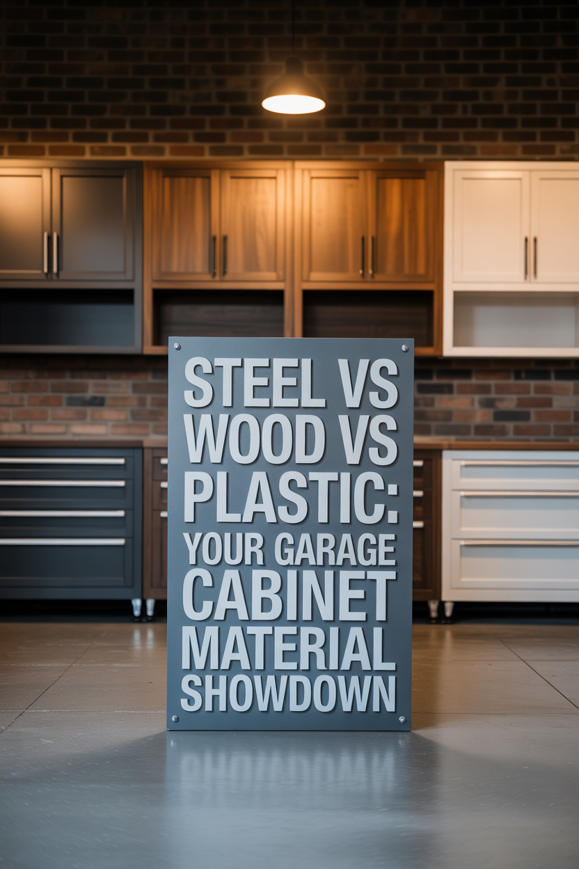 Steel, Wood, or Plastic: Which Cabinet Material Is Best?
