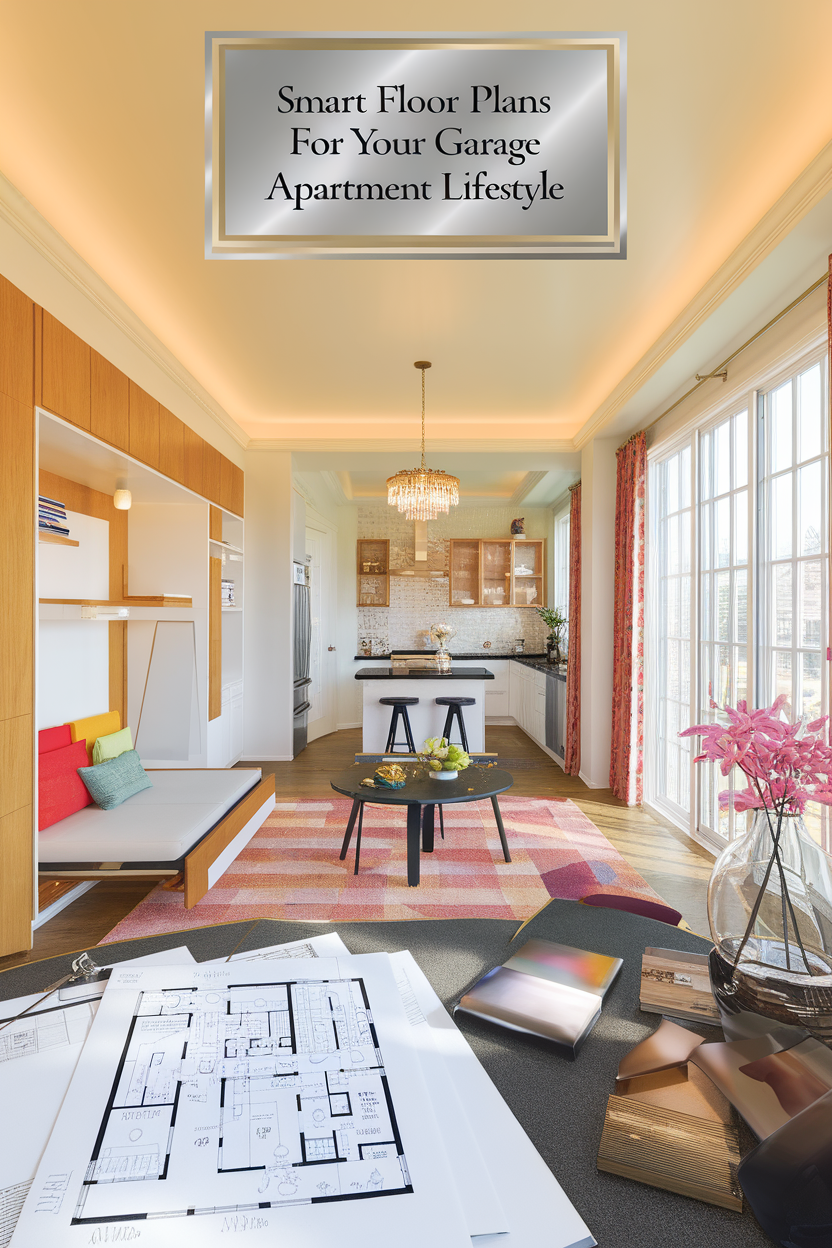 How to Design Garage Apartment Floor Plans That Maximize Every Square Foot 7 6 – Separate Living Areas without Walls