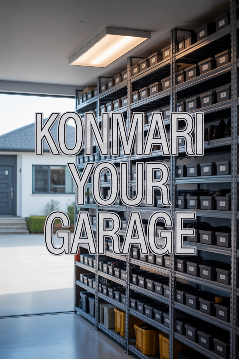 The Best Konmari Books 2 Embrace the Vision: Your KonMari Garage Project Starts Here