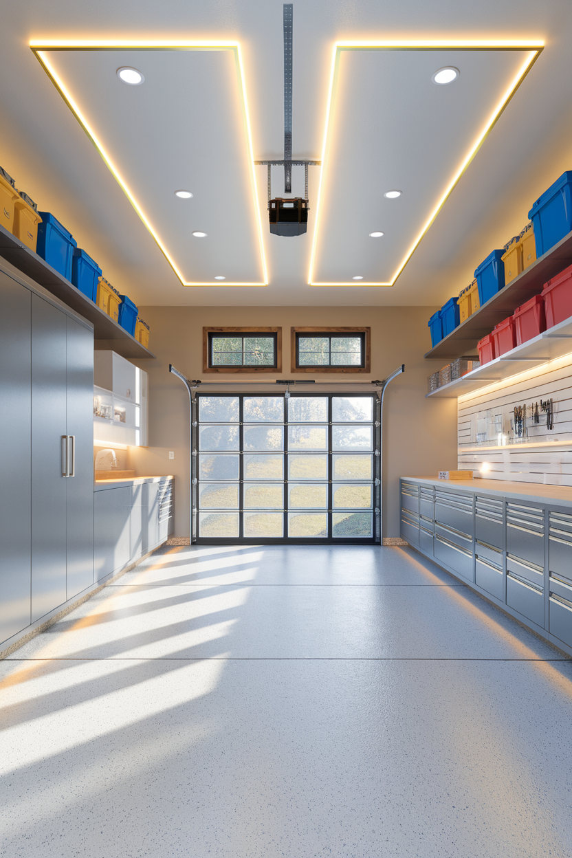How Can Lighting Improve Garage Safety and Style?