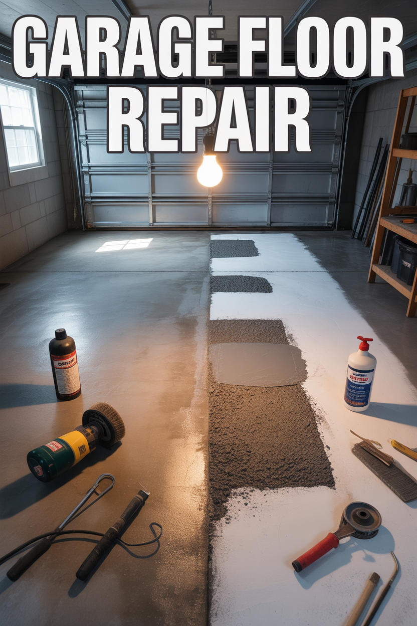 Your Cheat Sheet for Garage Floor Repair