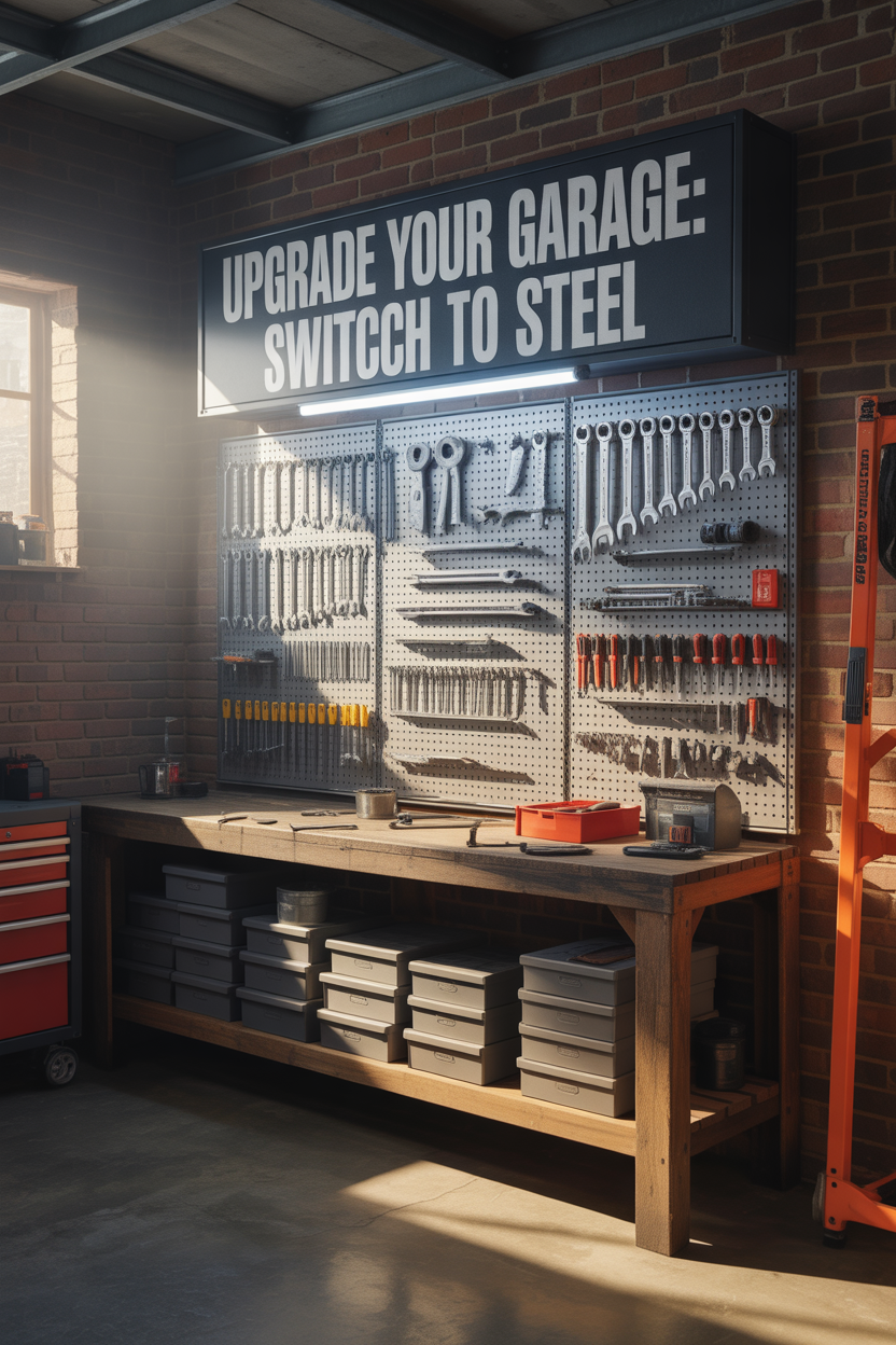 Why Steel Pegboards Are Better and Safer 6 A Weekend Project: The Simple Switch to Steel