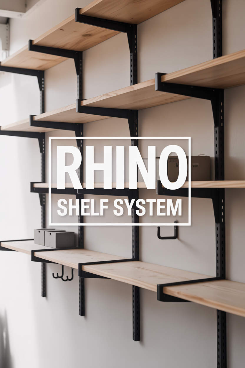 How Can You Customize the Rhino Shelf System?