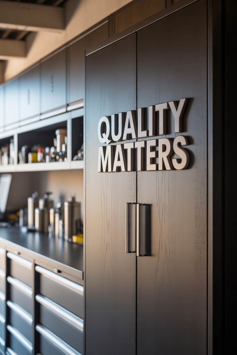 How to Spot Quality in Garage Cabinets