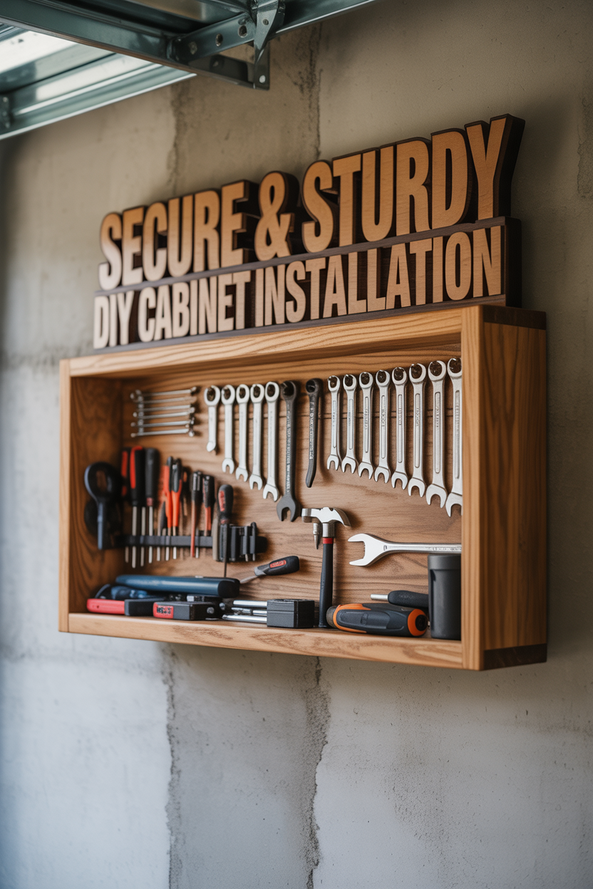 How to Safely Install DIY Cabinets