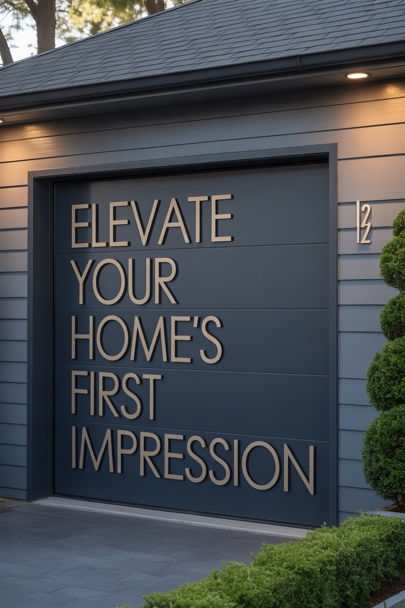 How to Create a Stunning Garage Accent Wall That Wows Visitors 11 Boost Curb Appeal with a Stylish New Garage Door