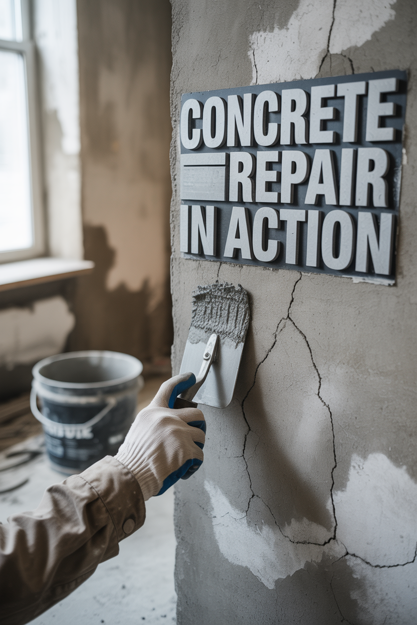 What About Using a Polymerized Concrete Patcher?