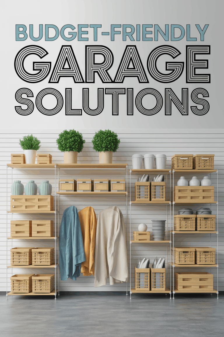 Visual Reference: How To Create Budget Friendly Garage Storage Solutions For First