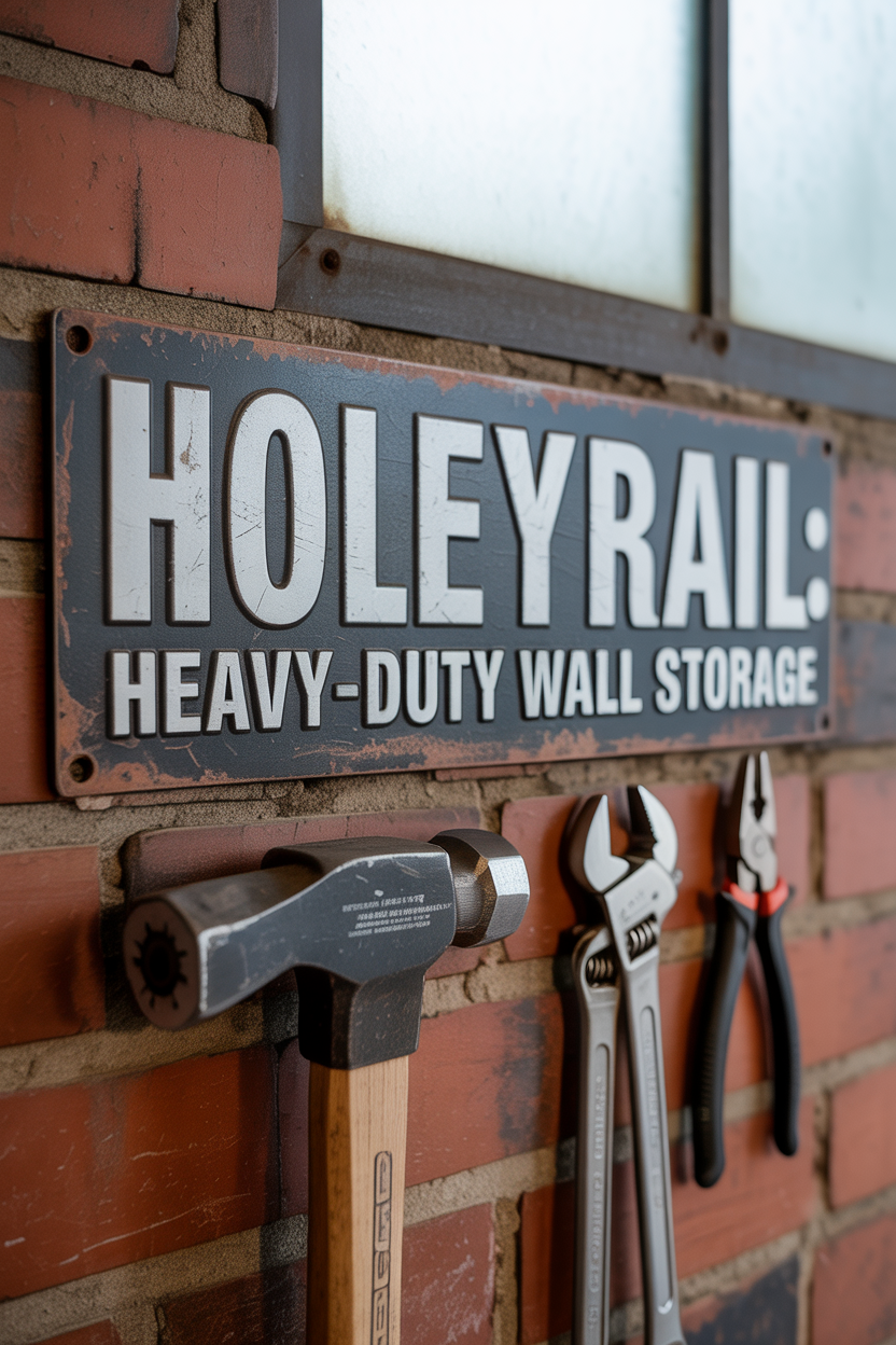 Holeyrail: Industrial-Grade Strength Meets Pegboard Compatibility