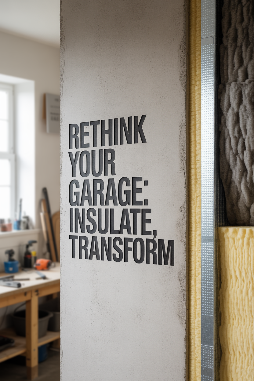 How to Choose the Right Insulation for Your Garage