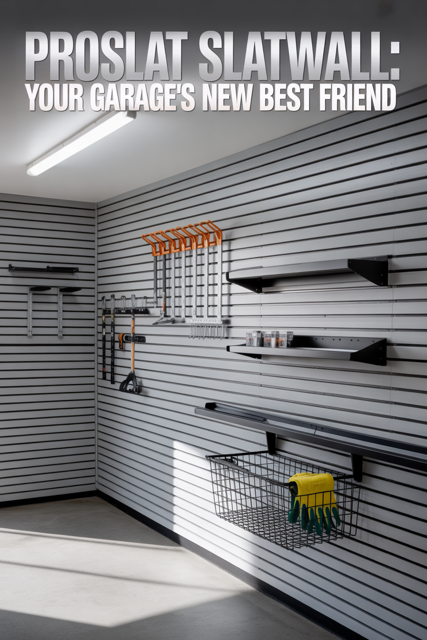 How to Choose the Best Slatwall for Your Garage