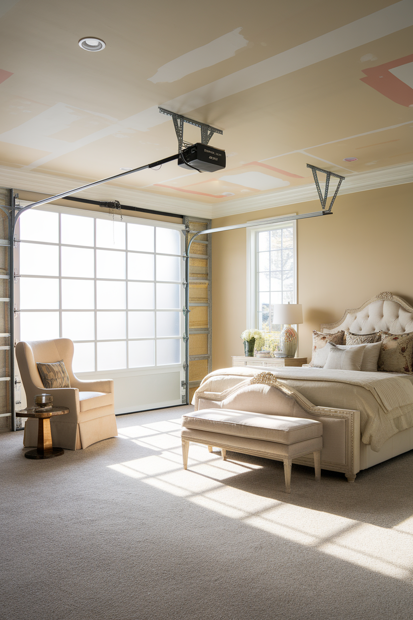 How to Turn Your Garage into a Stunning Bedroom Retreat 10 Let the Sun In: How to Add Natural Light
