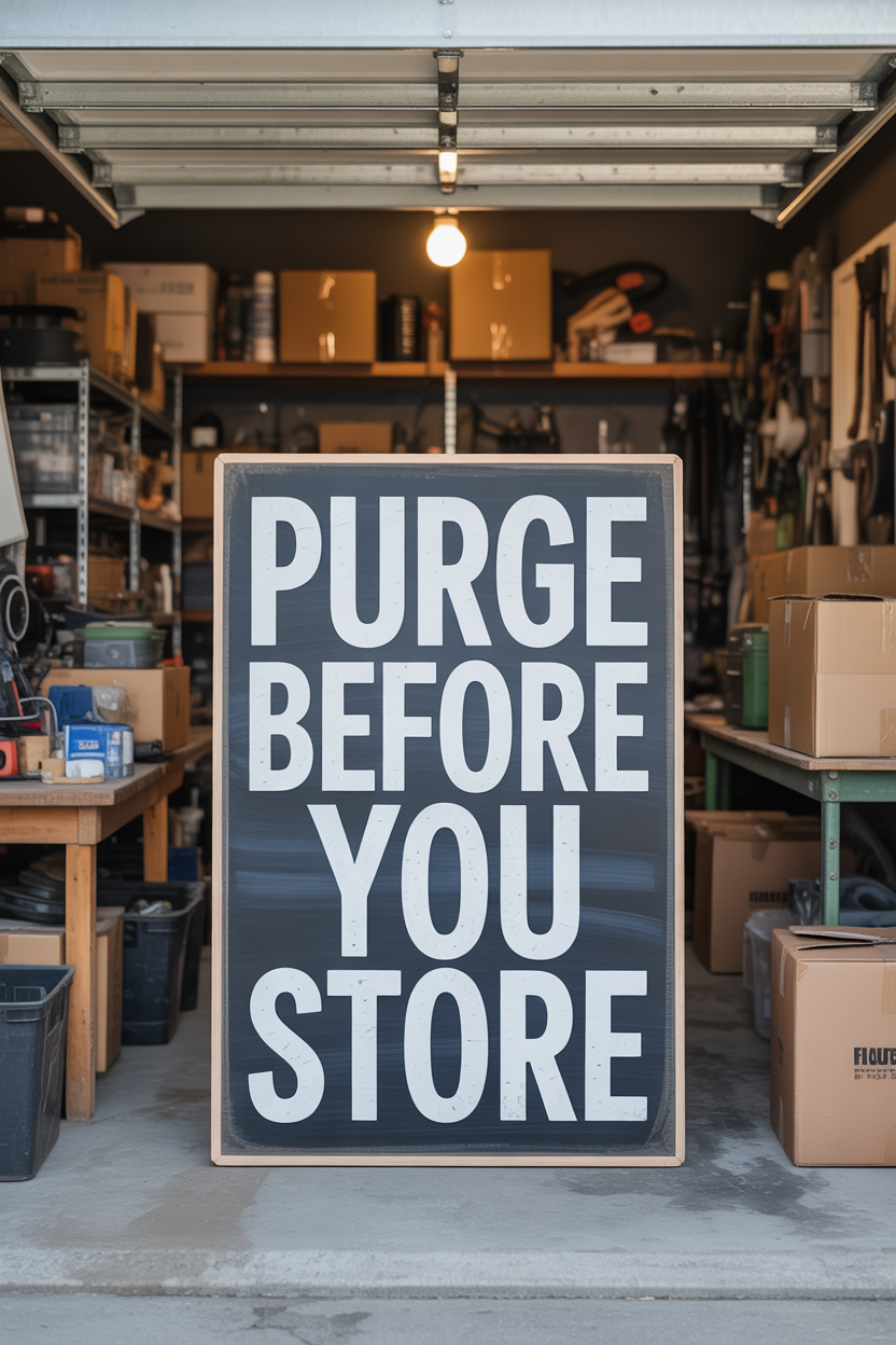 Mistake #1: Buying Storage Before You Purge