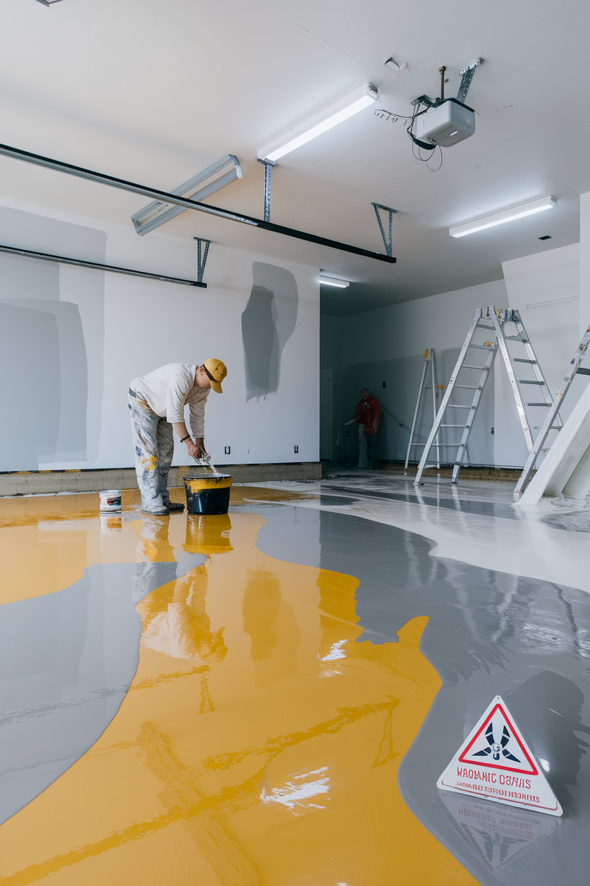 Should I Paint My Garage Floor? 9 The Showroom Finish: Pros and Cons of Epoxy Paint