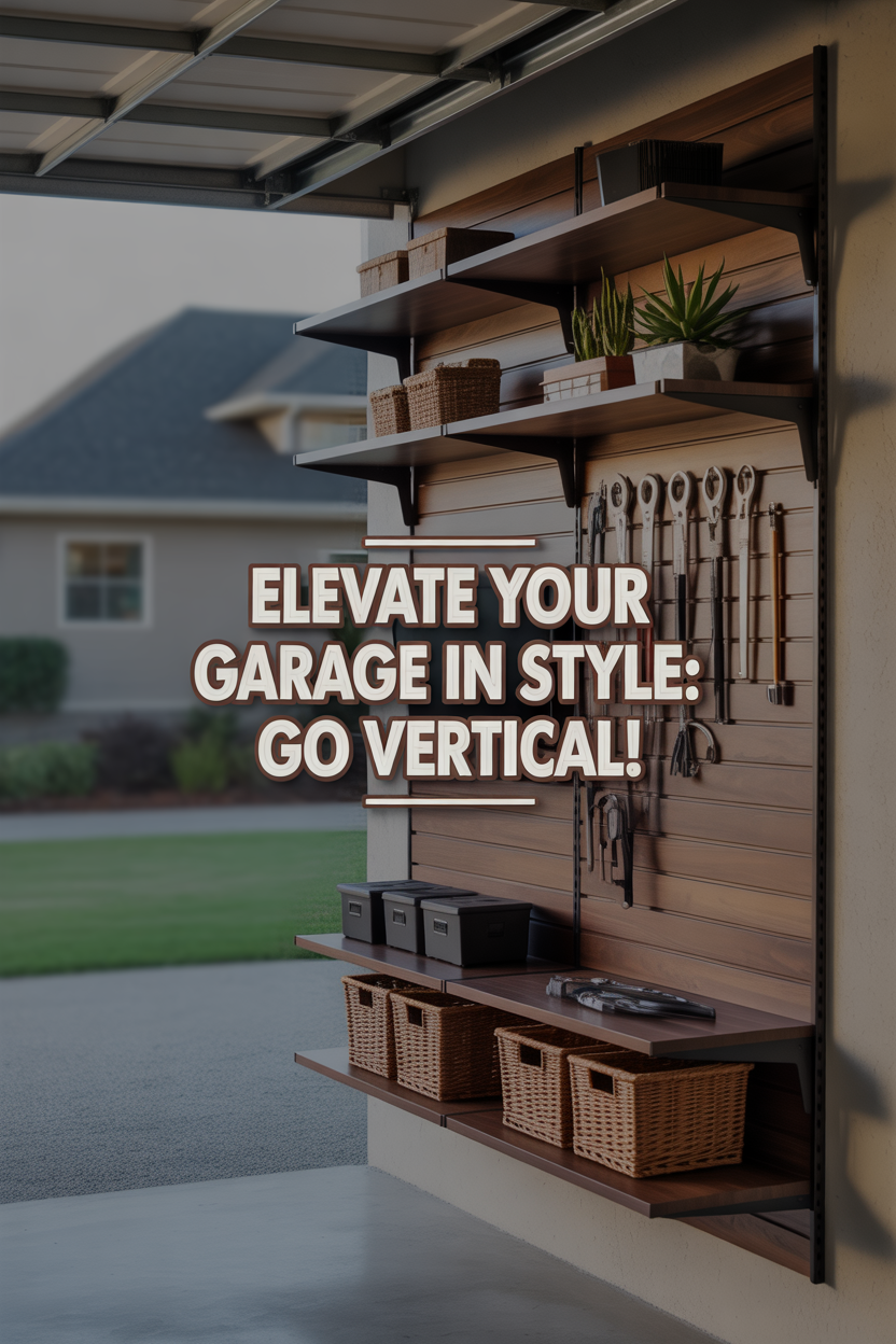 How to Create a Stunning Garage Accent Wall That Wows Visitors 4 Go Vertical with Smart Wall Storage Systems